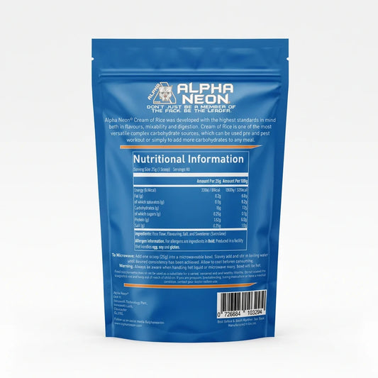Alpha Neon Cream Of Rice - 2kg
