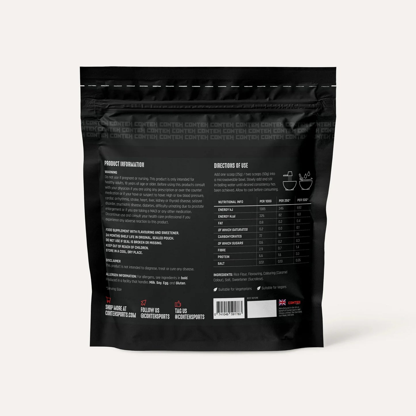 Conteh Sports Cream Of Rice - 2kg
