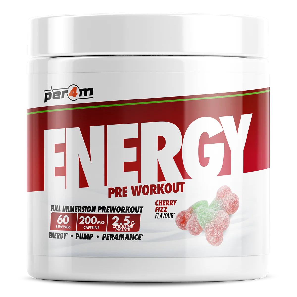 Per4m Energy Pre Workout 390g